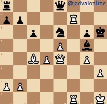 معمای حرکت درست برای برنده شدن بازی شطرنج