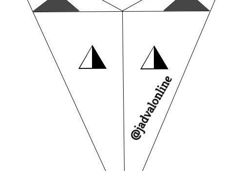 معمای تعداد مثلث ها