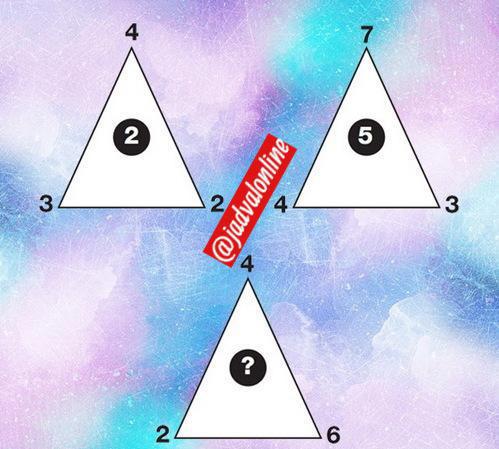 معمای پیدا کردن عدد مناسب در مثلث